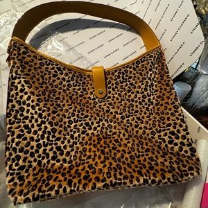 Stoney Clover Lane Slouchy Shoulder Bag LEOPARD